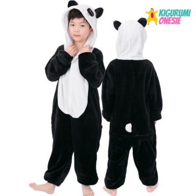 Kids Panda Kigurumi Onesie / 100 Cm