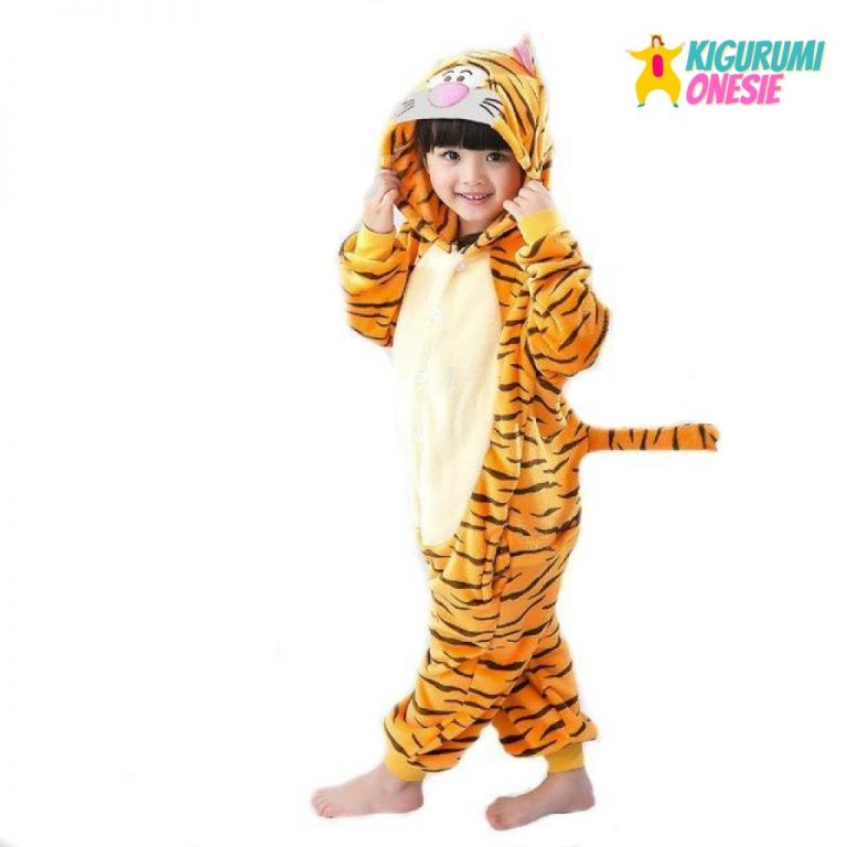 Kids Tiger Kigurumi Onesie - Kigurumi Onesie