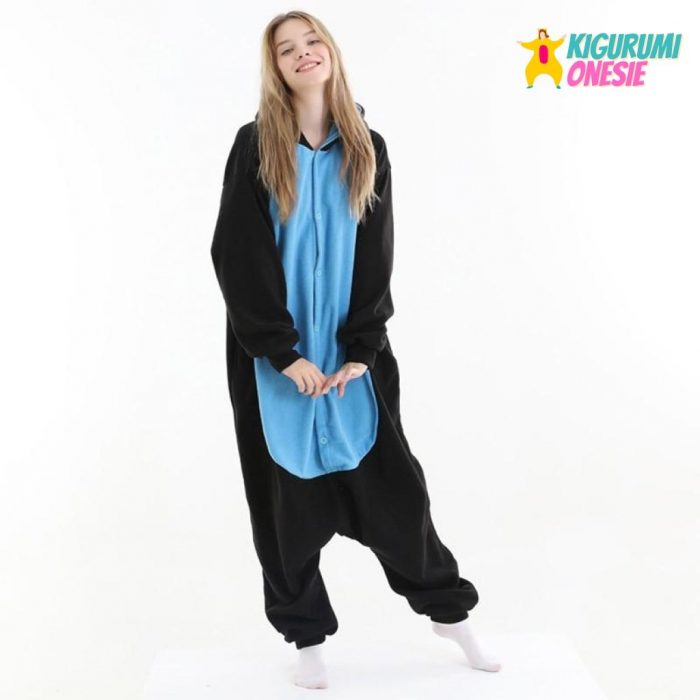Midnight Cat Kigurumi Pajamas