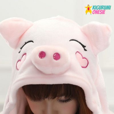 Pink Pig Kigurumi Onesie