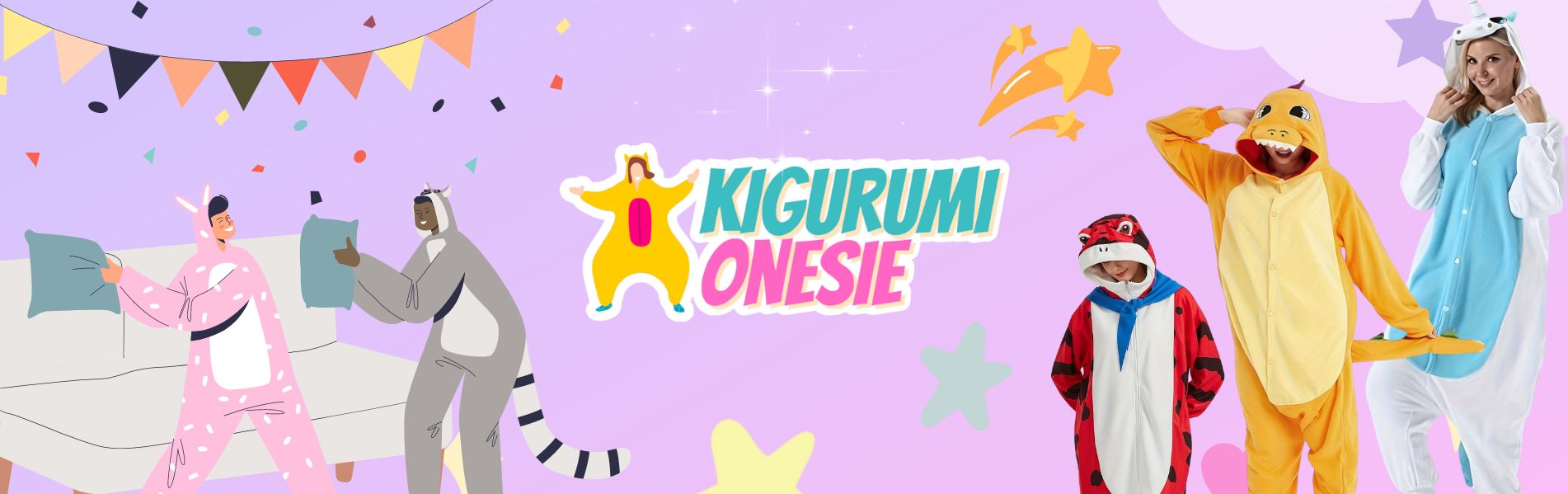 Kigurumi onesie banner